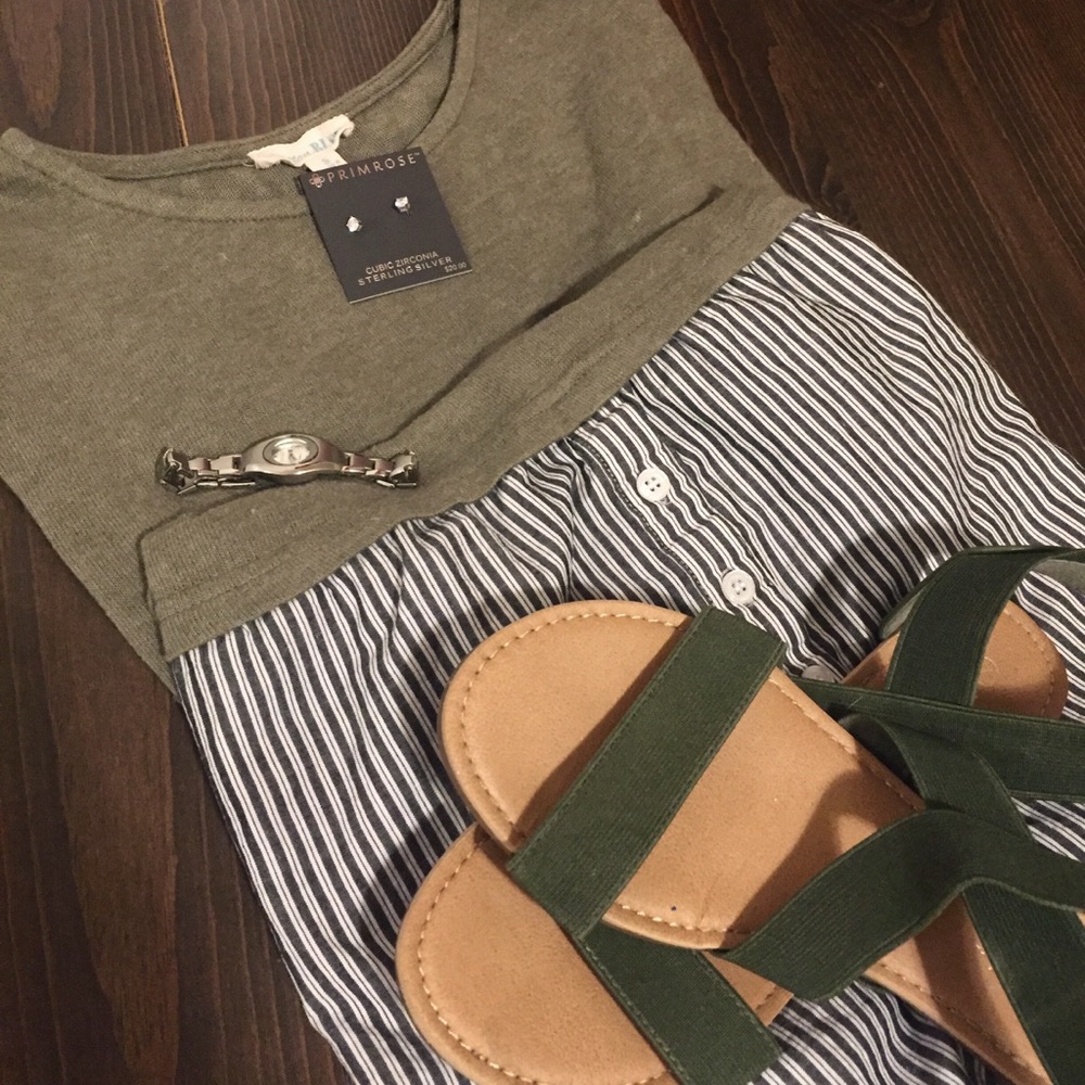💖3 for $30💖 Cotton Bleu Blouse